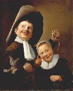 A Boy and a Girl with a Cat and an Eel Judith leyster